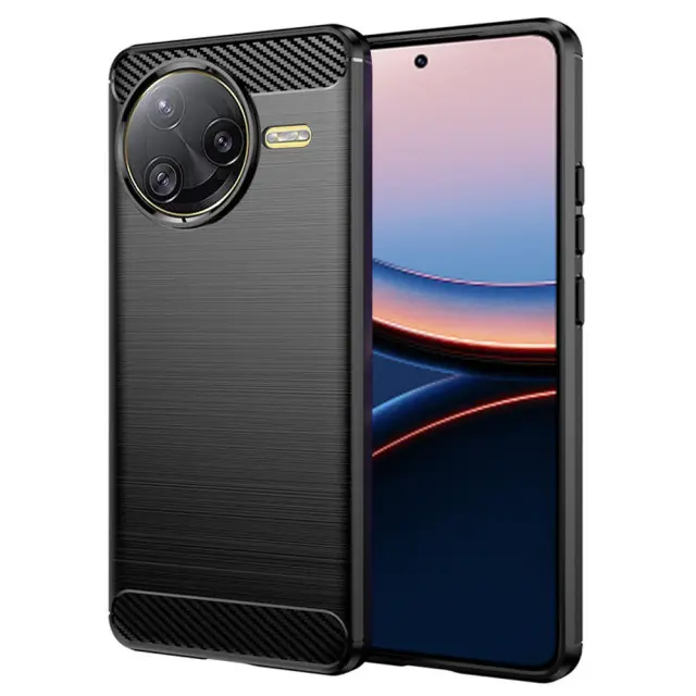 Techsuit - Carbon Silicone - Xiaomi Poco F7 Ultra - Black 3