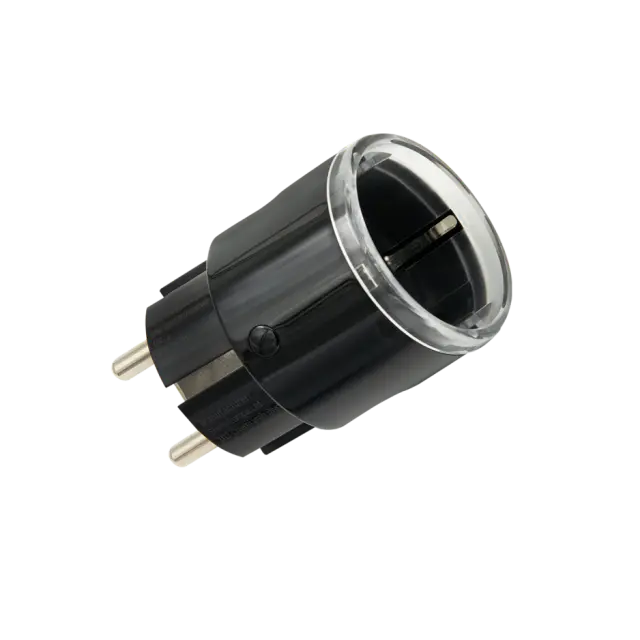 3800235261859 | Shelly Plug S MTR Gen3 W (12A 2500W) - Μαύρο