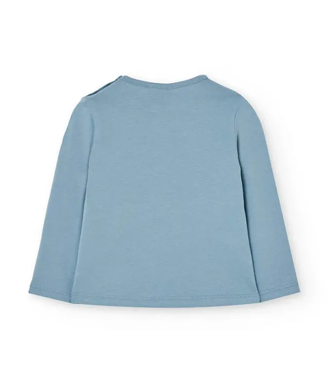 Boboli Μπλούζα μακό με σχέδιο OUTDOOR LIFE - 5Y 2