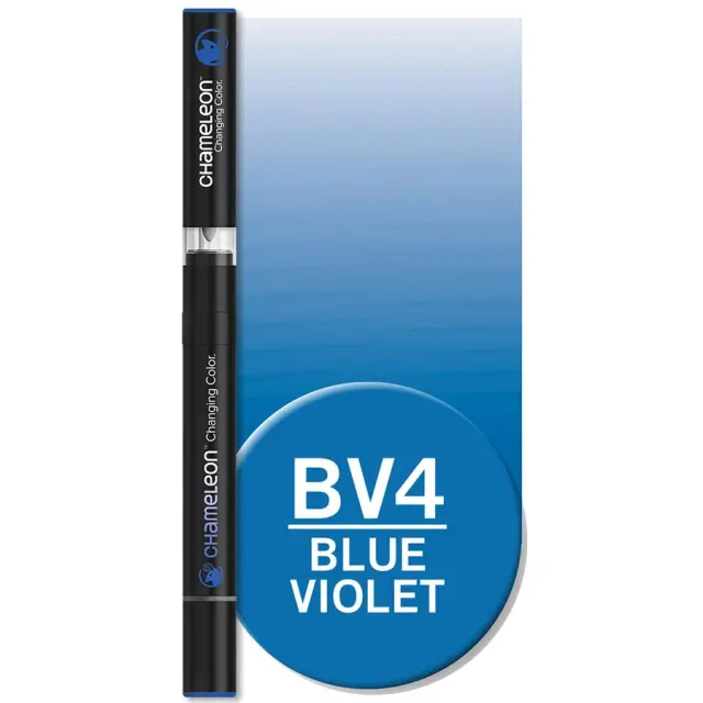 Διπλός Μαρκαδόρος Chameleon - BV4 Blue Violet