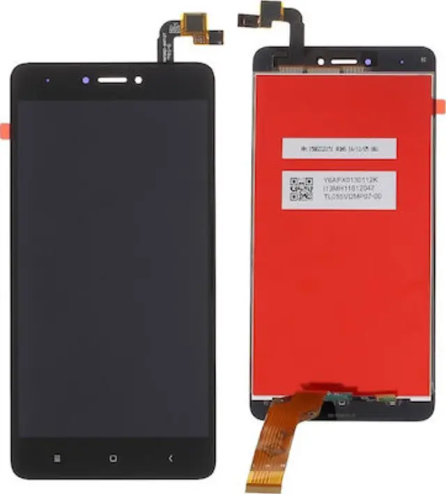 Οθόνη LCD με Μηχανισμό Αφής για Xiaomi Redmi 4X - Χρώμα: BLACK