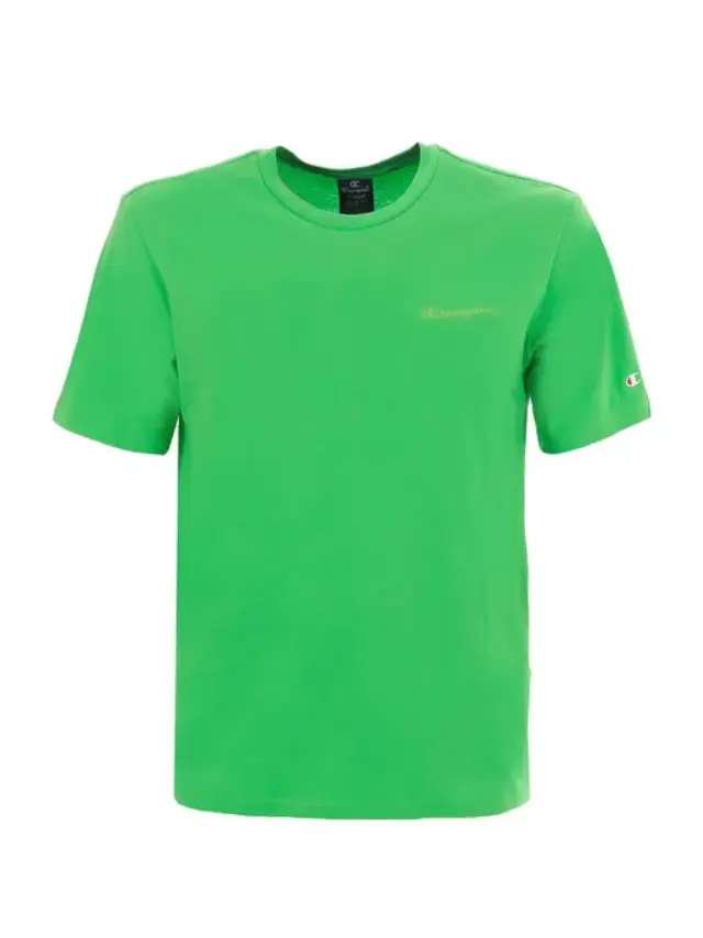 CHAMPION CREWNECK T-SHIRT ΜΠΛΟΥΖΑ ΑΝΔΡΙΚΗ GREEN