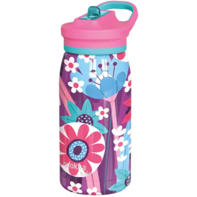 Quokka Μπουκάλι Θερμός Ανοξείδωτο BPA Free 445ml Blooming Garden -40248
