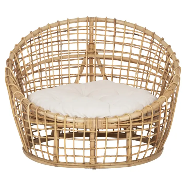 ΠΟΛΥΘΡΟΝΑ FB99814 RATTAN ΣΕ ΦΥΣΙΚΟ-ΜΠΕΖ ΜΑΞΙΛΑΡΙ 85x75x67Yεκ. 3