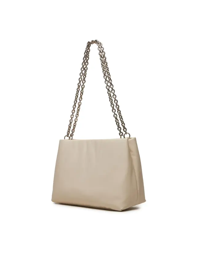 Calvin Klein Γυναικεία Τσάντα Micro Mono Tote Εκρού 2