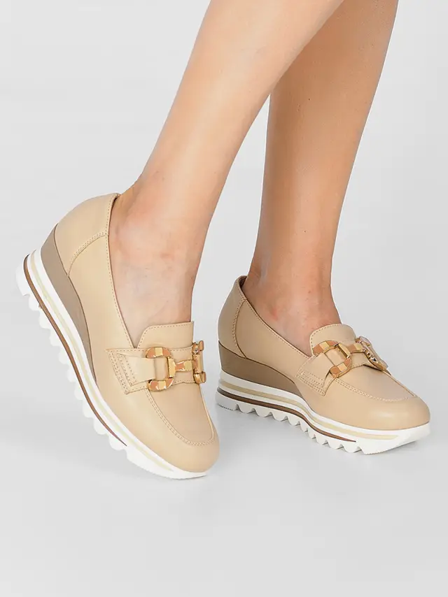 Comart Μοκασίνια-Loafers Γυναικείο HT Μπεζ ART/5178 SKIN 2