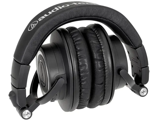 Headphones Audio Technica ATH-M50×BT2 με γρήγορη φόρτιση - Bluetooth, 3.5 mm - Black 2