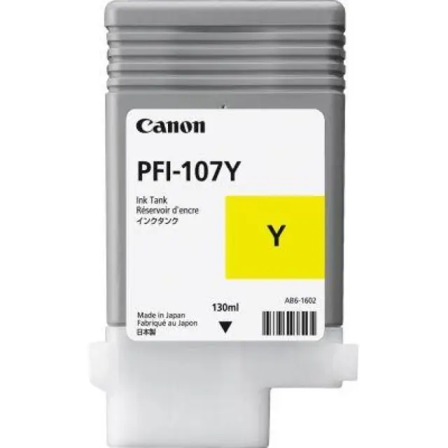 Canon Μελάνι Inkjet PFI-107Y Yellow (6708B001) (CANPFI-107Y) CANON B2B