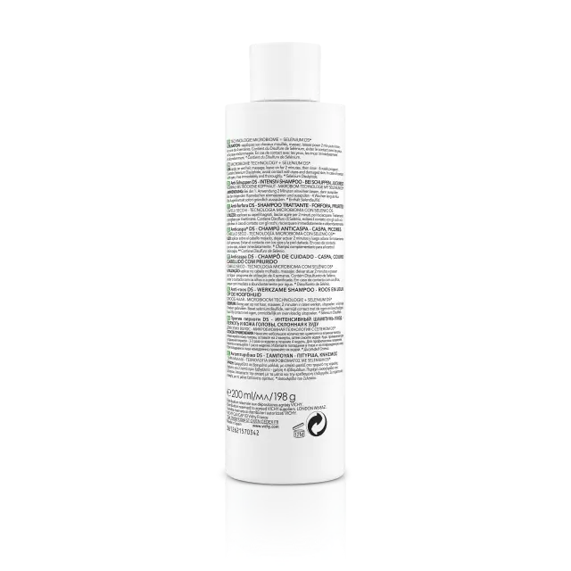 Vichy DERCOS Anti-dandruff DS, Σαμπουάν κατά της πιτυρίδας για Ξηρά μαλλιά 200ml 2
