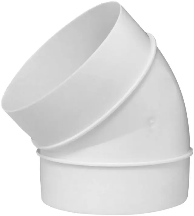 Europlast AL100-45 - Σύνδεσμος Αγωγών Πλαστικός, Γωνιακός 45°, Φ100mm