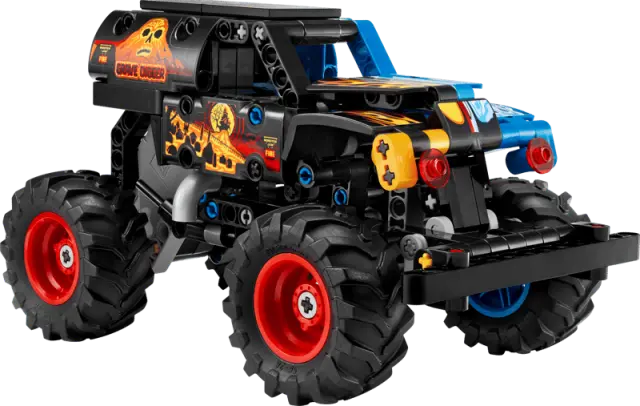 LEGO® Technic Monster Jam™ Grave Digger™ Fire and Ice για 7+ Ετών 263τμχ - 42219