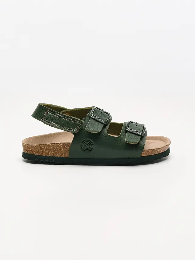 Genuins Πέδιλα Παιδικό HT Πράσινο GEN/KINDU PARCHIS KAKI 2