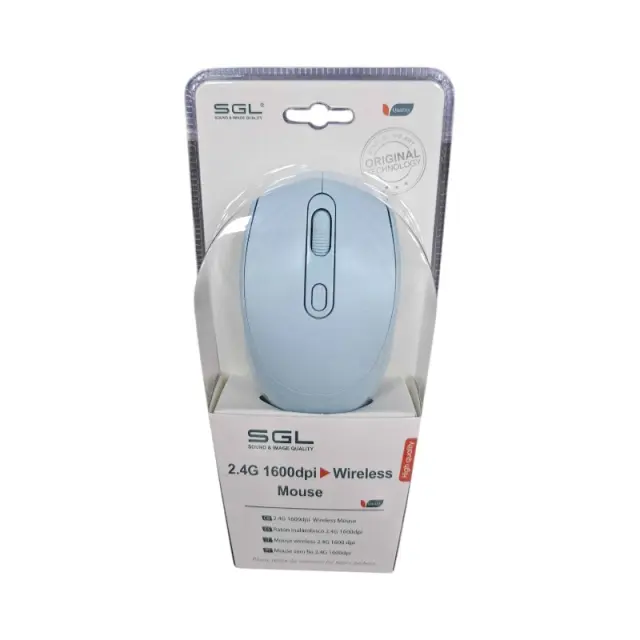 Ασύρματο ποντίκι - K103 - 177272 - White/Blue