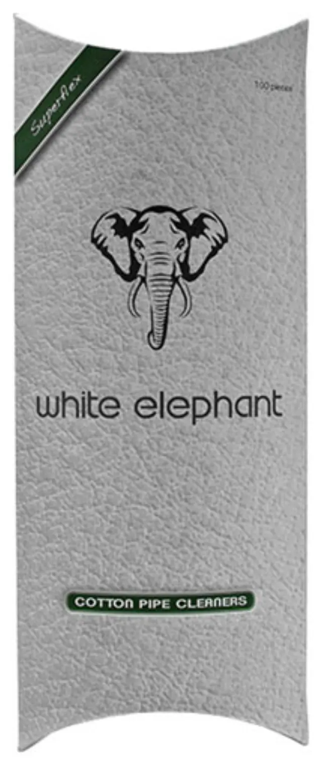 White Elephant Καθαριστικό Πίπας Μαλακή Τρίχα από Καθαρό Βαμβάκι - 100τεμ. 2