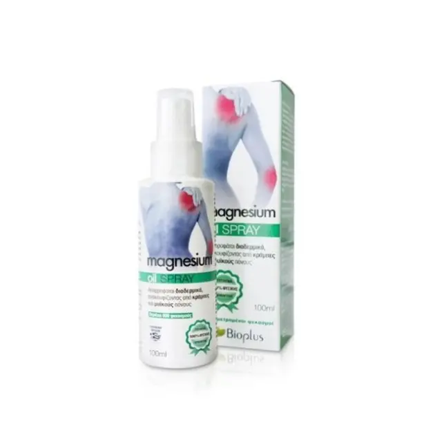 Bioplus Σπρέι Λαδιού Μαγνησίου 100ml