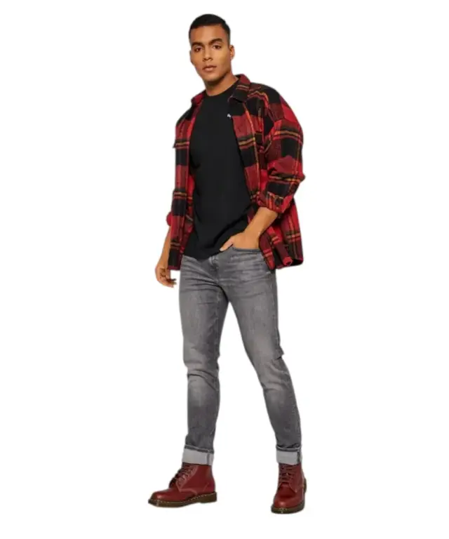 Pepe Jeans - Ανδρικό T-shirt Original Basic 3 N Slim Fit PM508212-999 Μαύρο 2