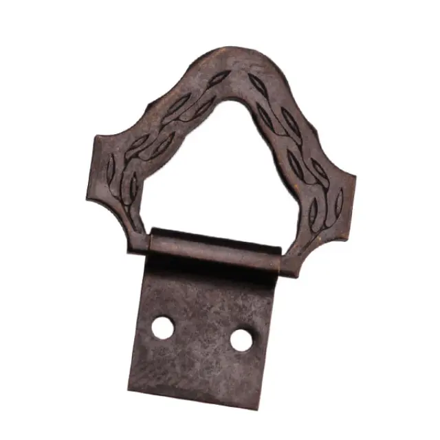 Κρεμαστράκια Μπαρόκ 27x20mm, Μαύρα - 10τεμ