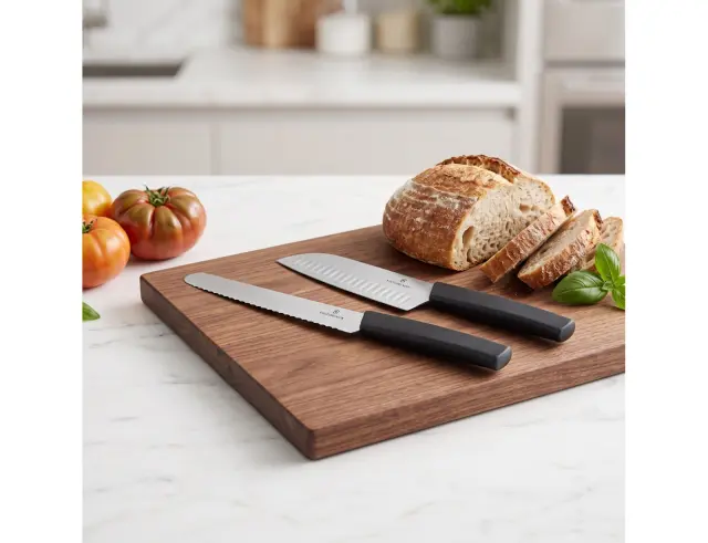 Σετ Μαχαίρια Victorinox Swiss Modern με μήκος λεπίδας 22cm - 2 τεμάχια - Black6.9093.22G