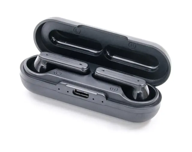 Ασύρματα ακουστικά με θήκη φόρτισης - PRO X - 352451 - Black 2