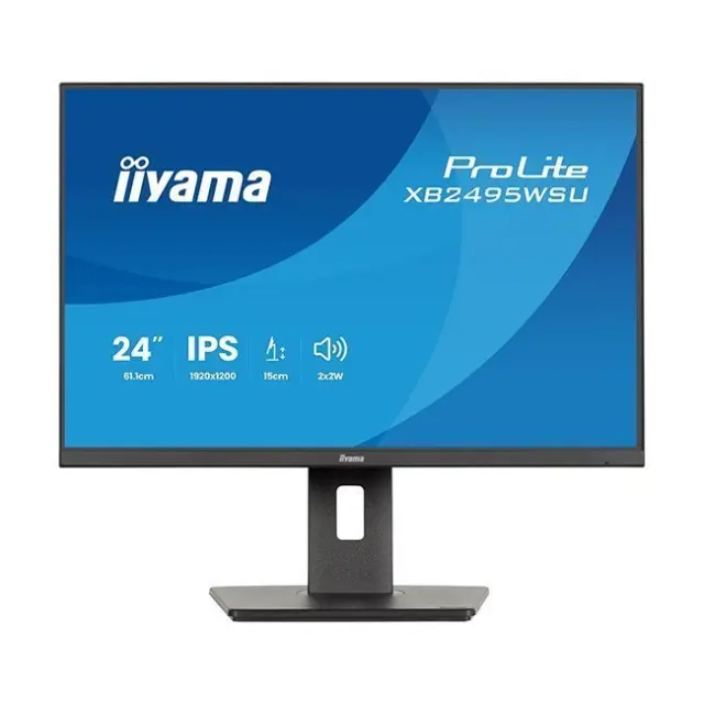 IIYAMA Monitor 24" ProLite XB2495WSU IPS FHD Black (XB2495WSU-B1)