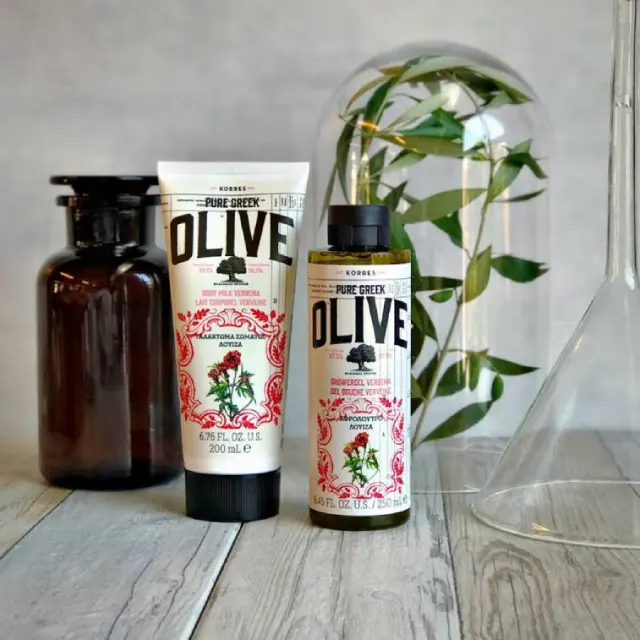 ΚΟΡΡΕΣ Olive Αφρόλουτρο Ελιάς + Λουίζα 250ml 2