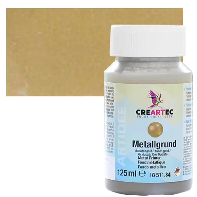 Creartec Υπόστρωμα Μετάλλου Ducat Gold - 125ml