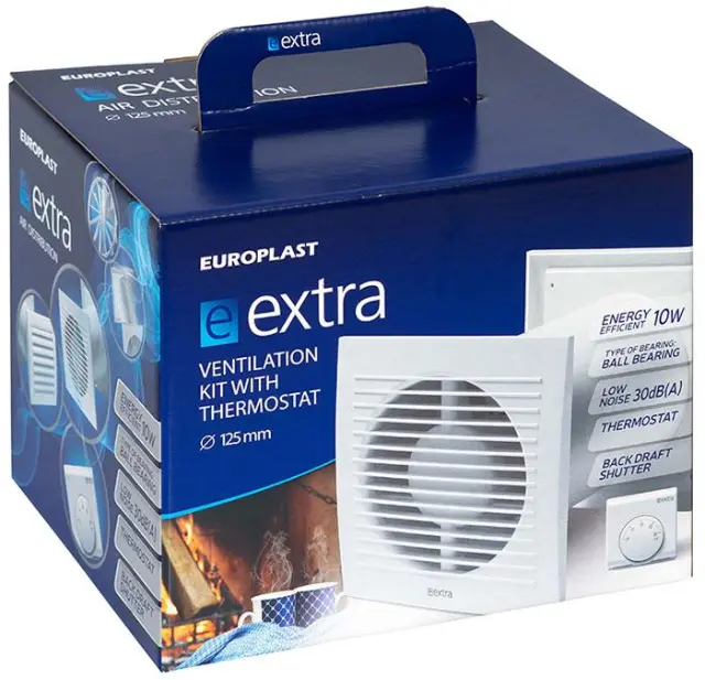 Europlast SPKT100 - Κιτ Εξαερισμού με Θερμοστάτη 3