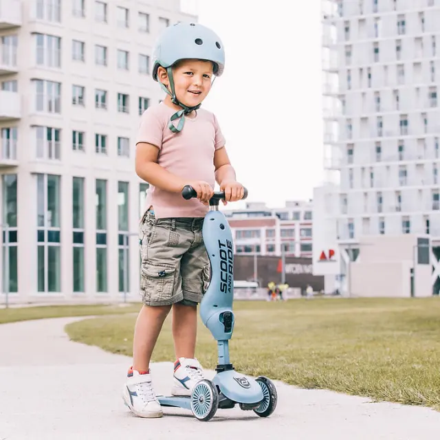 Scoot & Ride Κράνος XXS-S (45-51cm) Steel 96322 3