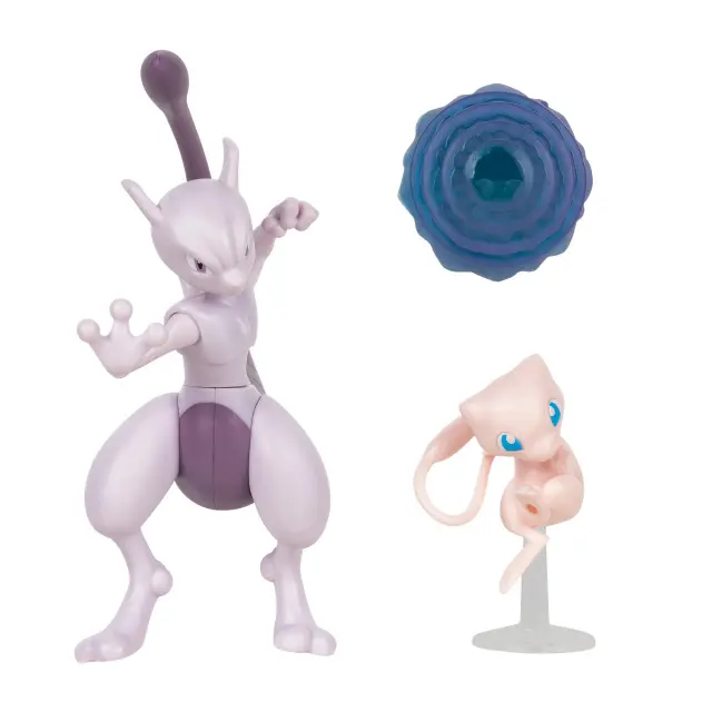 Pokémon - Battle Figure Set 2 PK - Mewtwo and Mew (PKW2941) - Toys