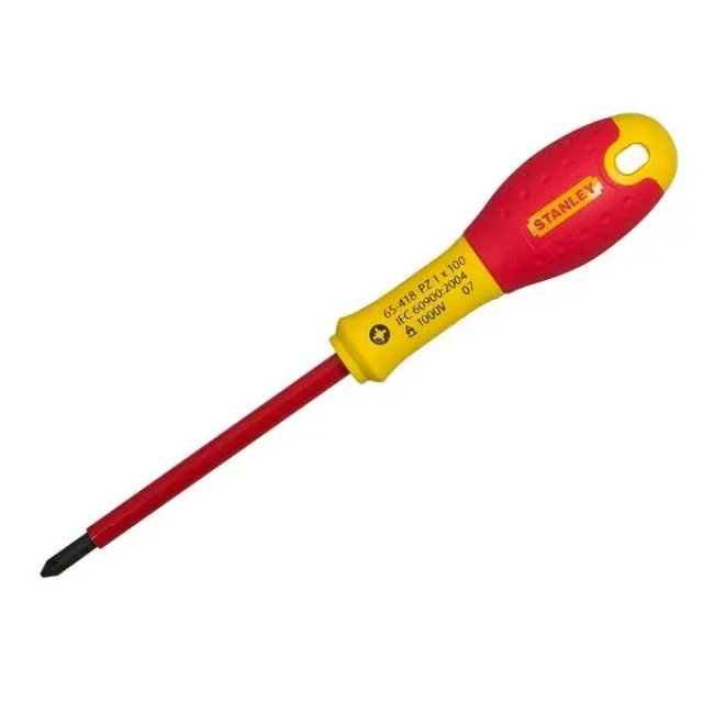 Insulated Screwdriver FATMax VDE PZ0*75MM 0-65-417 Stanley