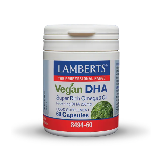 LAMBERTS Vegan DHA - 60 Κάψουλες