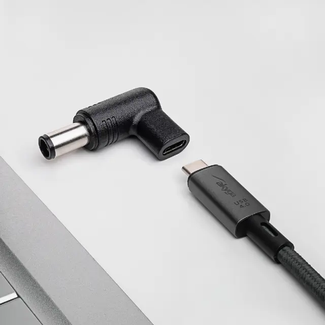 Αντάπτορας Φόρτισης Universal για Notebook Akyga AK-ND-C08 USB-C / 7.4 x 5.0mm + pin DELL 3