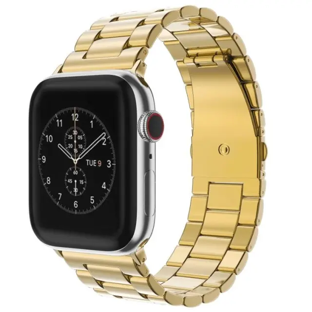 Μπρασελές για AppleWatch 44/45/46/49mm-Gold OEM