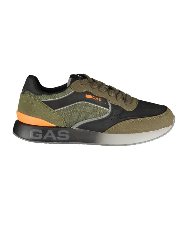 Gas - Ανδρικά Παπούτσια Sneakers Douglas Gs GAM623501-1726 Πράσινο/Μαύρο
