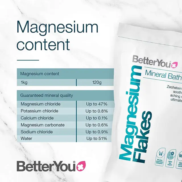 BetterYou Magnesium Flakes 1 kg 2