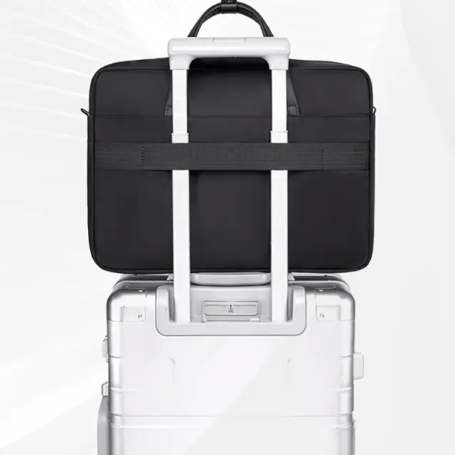 ARCTIC HUNTER τσάντα ώμου GWB00849 με θήκη laptop 15.6", 14L, μαύρη 3