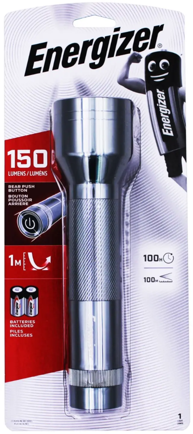 Flashlight ENERGIZER Metal LED 2x D 01.011.0003