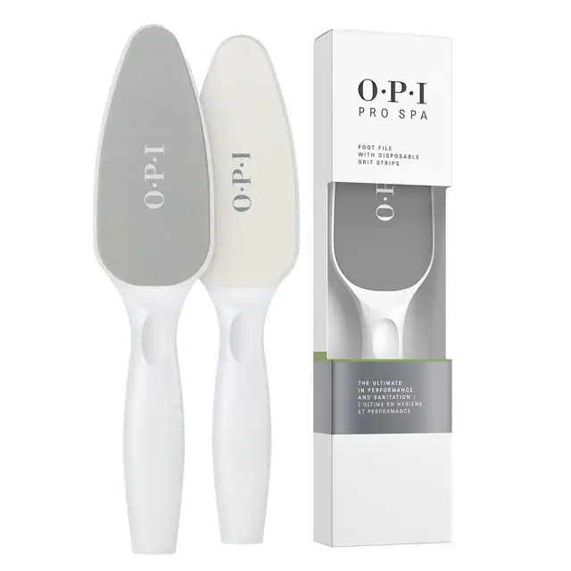 OPI Pro Spa Dual Sided Foot File With Disposable Grit Strips 2
