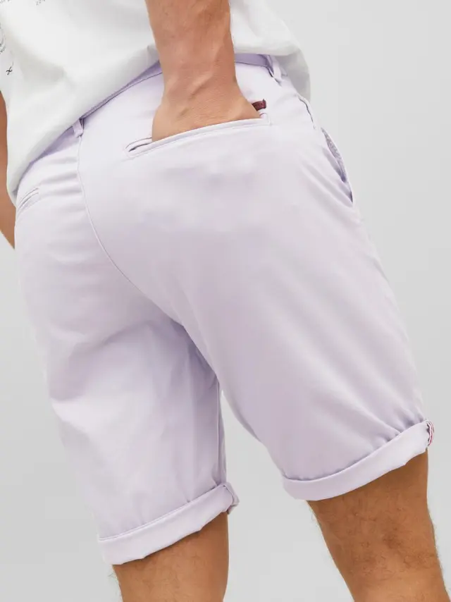 JPSTBOWIE JJSHORTS SOLID SA SN Evening Haze 3