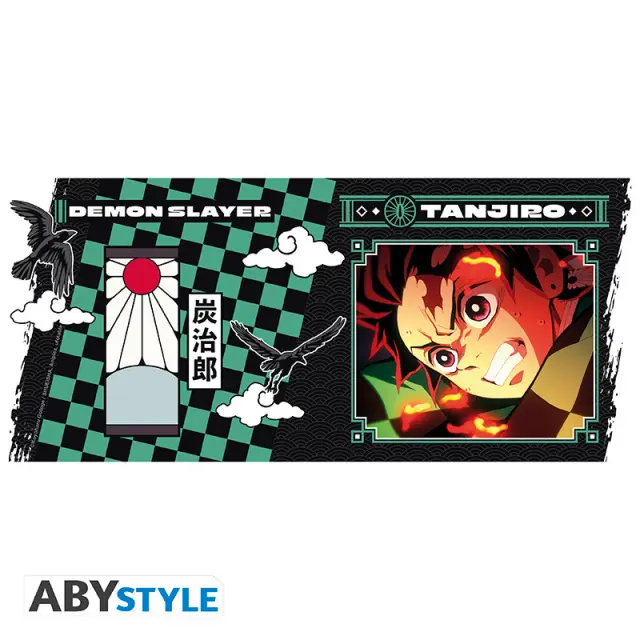 DEMON SLAYER - Mug - 460 ml - Tanjiro black + green S2 3