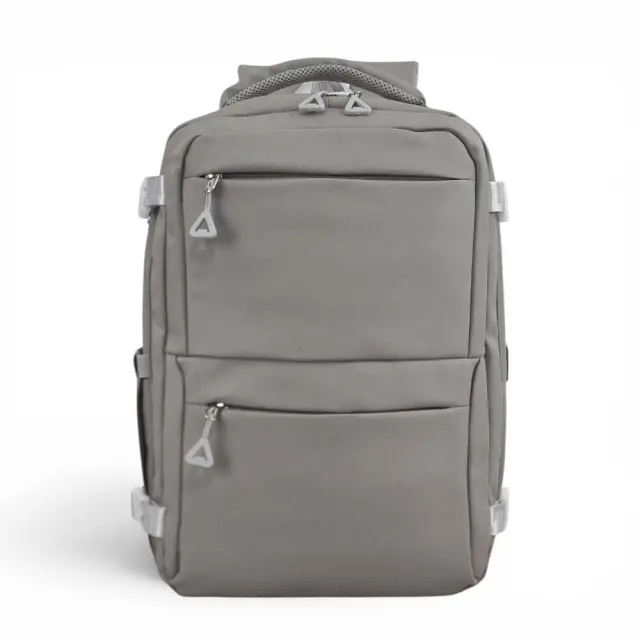 Σακίδιο Πλάτης Ταξιδίου PLAYFULBAGS PS2436 40×28×20(+8)cm Laptop 15.6” Αδιάβροχο με Επέκταση - Μαύρο 2
