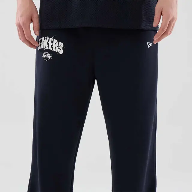 New Era Men's NBA Core Plus Straight Line Los Angeles Lakers Jogger Μπλε Σκούρο 60897460 (New Era) 3