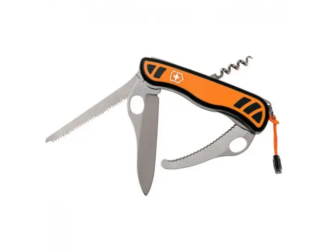 Ελβετικός Σουγιάς Victorinox Hunter XT Grip με 6 λειτουργίες και μήκος 11.1cm - Orange0.8341.MC9 3
