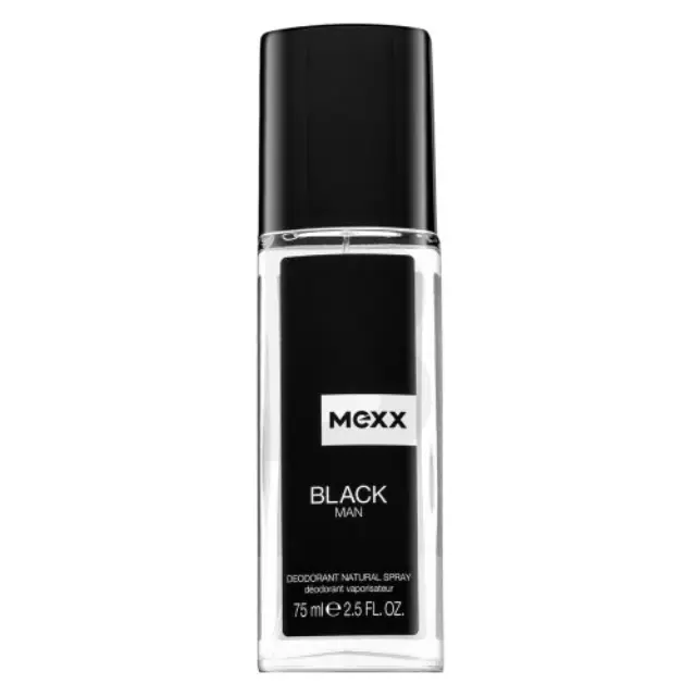 Mexx Black Man Deodorants in glass for men 75 ml