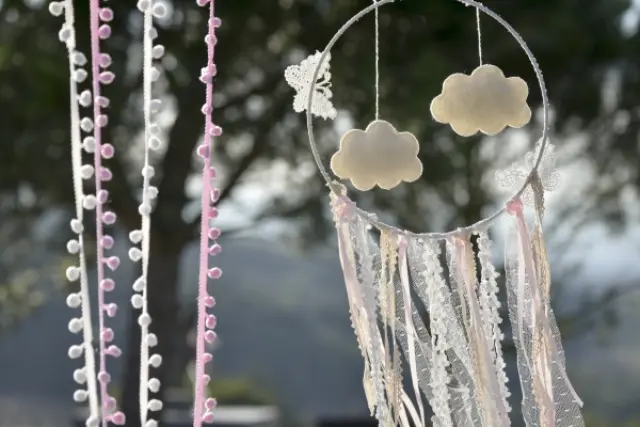 Ονειροπαγίδα Ρόζ Baby Shower