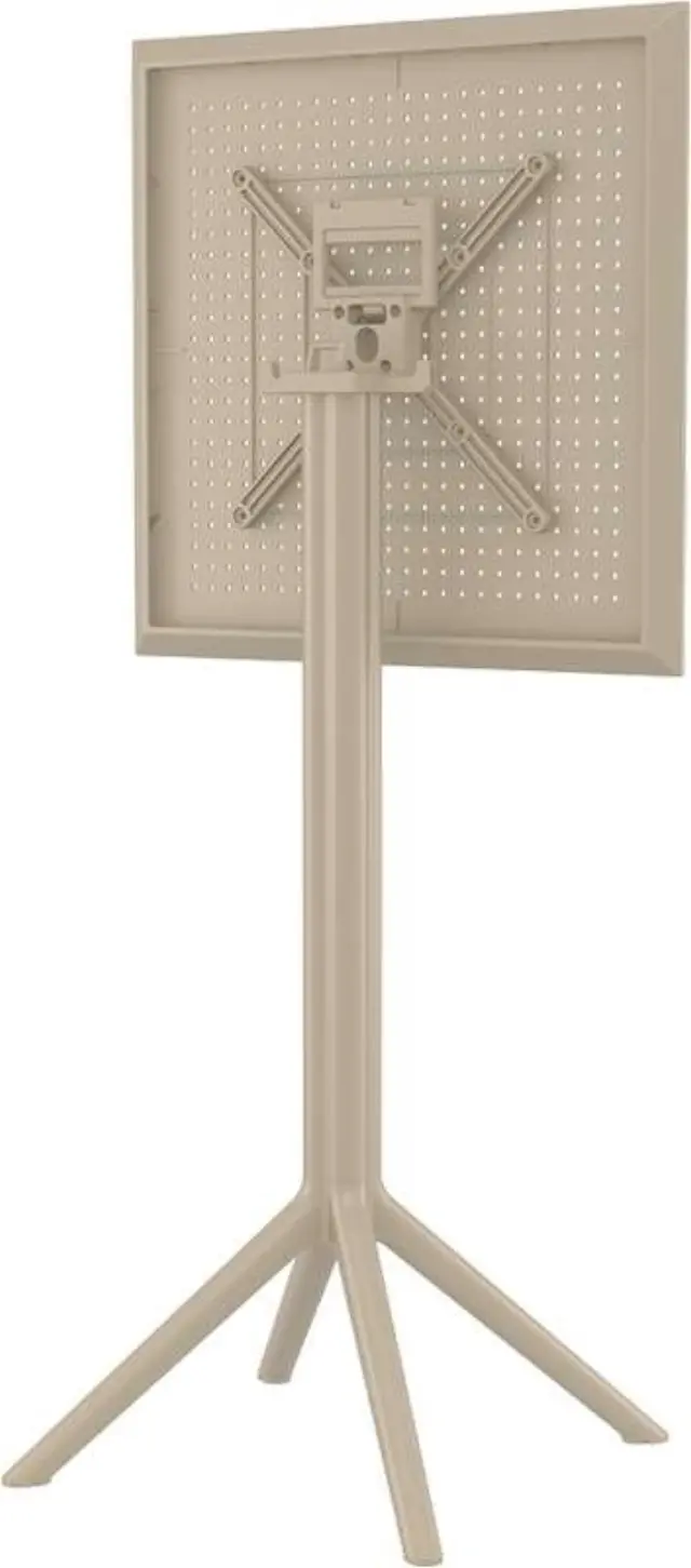 Τραπέζι Bar SKY Dove Grey PP 60x60x108cm 2