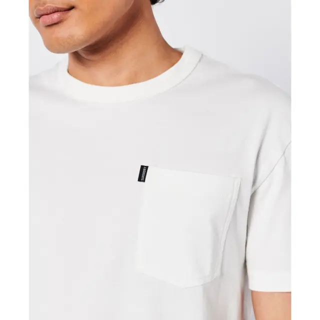 SUPERDRY VINTAGE SURF RANCHERO PKT TEE ΜΠΛΟΥΖΑ ΑΝΔΡΙΚΗ WHITE 2