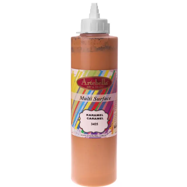 Artebella Ακρυλικό Χρώμα Multi Surface - 3425 Caramel - 500ml