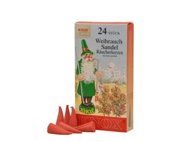 Αρωματικοί Κώνοι Knox με άρωμα Incense Sandal - 24 τεμάχια 10023134 2