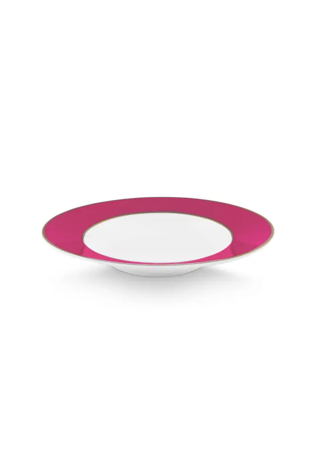 PIP STUDIO ΠΟΡΣΕΛΑΝΙΝΟ ΠΙΑΤΟ PIP CHIQUE ΡΟΖ & ΧΡΥΣΟ 23,5cm - One size 2